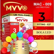 3 WATT LED DECORATIVE LIGHT BULB E27 MYVO ITAMI DECORATIVE BULB e27 led bulb