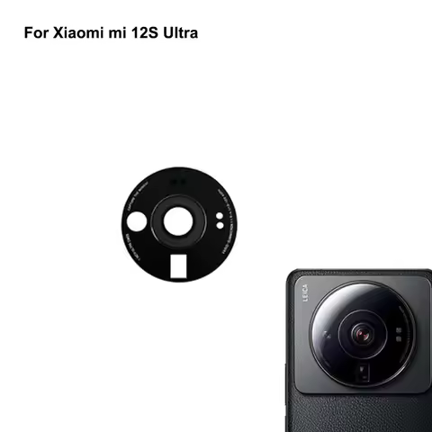 Tested New For Xiaomi mi 12S Ultra Rear Back Camera Glass Lens For Xiaomi mi 12 S Ultra Repair Parts