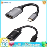 USB Type C To HD-MI Cable 4K HD-MI HD Converter 3.1 Adapter Compatible For Tablet Computer Mobile Ph