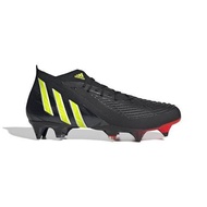 SEPATU SEPAK BOLA ADIDAS PREDATOR EDGE.1 L FG BLACK ORIGINAL 100%