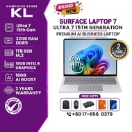 NEW Microsoft Surface Laptop 7 Ultra 7 268V 32GB RAM 1TB SSD 16"OLED Touch AI Copilot+Business AI La