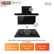 Senz STELLA L Shape Design Heat Pro intelClean Cooker Hood SZ-CH3288AC 1700 m3/h SZCH3288AC + SZGS38