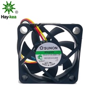 Hexinhongjian สำหรับ Sunon HA40101V4-0000-c99 4010 40MM 4CM 40*40*10พัดลมทำความเย็น12V 0.8W 0.06A 3 Pin หรือ2หมุดสำหรับรองรับ HA40101V4 Velocimetry