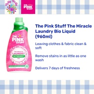 The Pink Stuff Cecair Dobi Bio | The Pink Stuff The Miracle Laundry Bio Liquid (960ml)