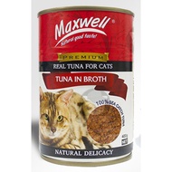 Maxwell Tuna Premium Wet Food 400g | Cat Wet Food | Makanan Basah Kucing