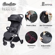 Makassar - Cocolatte Harper Stroller Baby Cabin Size Autofold