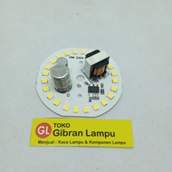 PCB LED AC Super Terang (BMW) - Spare Part Lampu LED AC 220V Bonus Kabel Sekelas BM