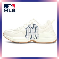 [NEW] MLB รองเท้าผ้าใบ Unisex รุ่น 3ASHCRB3N 50CRS รองเท้าผู้ชาย รองเท้าผ้าใบผู้ชาย - สีครีม