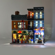 LEGO Accessories for 10246 Detective Office MOC with LED Lighting