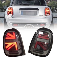 Pair LED Taillight For BMW Mini Cooper F55 F56 F57 Car Styling LED Rear Tail Lamp Union Jack Style R