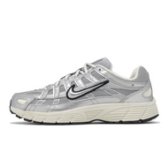 Nike Casual Shoes P-6000 GS Big Kids Women's Silver Rice Retro Cushioning Sneakers [ACS] HV5064-006