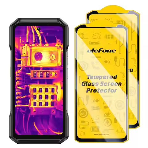 For Ulefone Armor 27 Pro / 27T Pro 2pcs / Pack Ulefone 9H HD Anti Fingerprint Tempered Glass Screen 