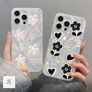 RCI42 RCI43 TULIPS FLOWER SILVER HOLOGRAM AESTHETIC FEATHER CASE FOR VIVO Y29 Y19S V40 Lite V29 4G V