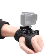 Gopro Wrist Hand Strap Mount 360 Rotate For All Gopro Hero, DJI OSMO, SJ5000, Mi Yi Camera