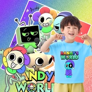 [NEW] Baju Budak Dandy's World Cotton T-Shirt Unisex T-shirt Kartun Comel