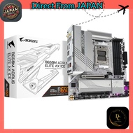GIGABYTE B650M AORUS ELITE AX ICE AMD Ryzen 7000 Series Compatible Socket AM5 DDR5 White Micro-ATX M