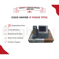 [READY STOCK] NEW UNIT Cisco IP Phone CP-7975G Cisco Unified IP Phone 7975, Gig Ethernet, Color Cisc