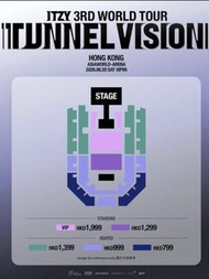 ITZY 3rd World Tour 演唱會門票