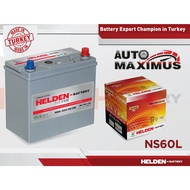 NS60 NS60L NS60RS NS60LST-HELDEN SILVER/ CAT MAINTENANCE FREE CAR BATTERY