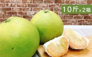 【季節限定 農夫阿倫的西施柚 10斤裝x2箱】果肉鮮嫩 甜而不失柚子的風味