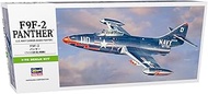 Hasegawa B12 1/72 US Navy F9F-2 Panther Plastic Model