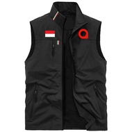 MAXIM Vest, Ojol Driver Vest, Zipper Hiking Vest