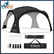 Camping Dome Shelter 150d Oxford Fabric Beach Sunshade Canopy Pu3000mm กันน้ำเต็นท์กลางแจ้งโดมที่พัก