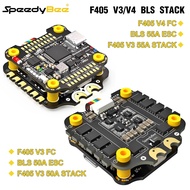 SpeedyBee F405 V3/V4 FC ESC Stack 3-6S Lipo Flight Control BLS 50A/55A 4 in 1 ESC 30x30 Bluetooth fo