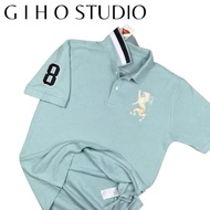 GIORDANO 3D LION PREMIUM SHIRT | GIORDANO COLLAR T-SHIRT TRENDYPOLO