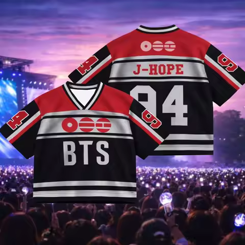 2026 BTS Arirang World Tour 3D Print Jersey Men Summer Comfort T-shirt Breathable Quick Drying Stree