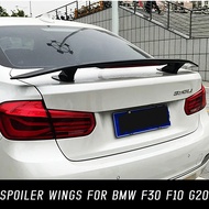 Car Black Carbon Rear Trunk Lid Boot Ducktail Spoiler Wings Tuning Accessories For BMW F30 F10 G20 E