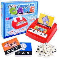 Early Learning Spelling Literacy Kids Scrabbling Fun Game (Literacy Game) (1102) ♥ READY STOCK ♥