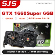 COD ♙ↂSJS GTX1660 Super 6GB GTX 1660 S Super Gaming Graphics Card Video Card NVIDIA GPU GeForce GTX 