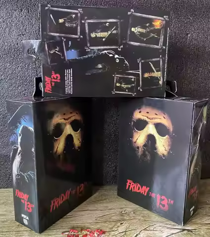 7" NECA Friday the 13th 2009 Movie Jason Toys Voorhees Ultimate Action Figures Art Box In Stock