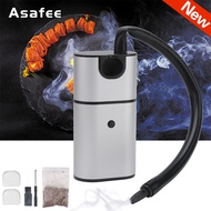 Asafee SK302 Portable Mole cular Cuisine Smo king Food Cold Smoke Generator Meat Burn Smo kehouse Co
