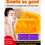 Handmade Gold Soap, Anti-Aging Amino Acid Soap [Long-Lasting Fragrance], 72-Hour Moisturizing Face a