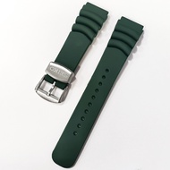20mm 22mm Silicone Bracelet for Seiko SKX007 MARINE MASTER SRP777J1 Wristbelt for CITIZEN Diving Spo