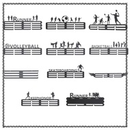 [MCA] Hanger Awards Shelf Easy to Install Sports Medals Display Rack