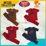 sleepwear/bajujalan/kids pyjamas set soft cotton boy nike &amp; Timberland (tag 4 &amp;tag 6/7)