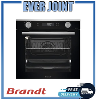 Brandt BOP7543LX [73L] Built In Pyrolytic Oven - Stainless Steel