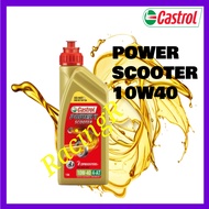 BUY 1 FOC 2 KEYCHAIN LIMITED OFFER CASTROL SCOOTER POWER 1 10W40 100% ORIGINAL CASTROL POWER 1 SCOOT