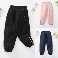 Girls' Windproof, Waterproof, Fleece-Lined and Thickened Outdoor Pants MNW