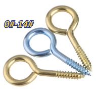 [XNY] Closed Hook Ring Screw Hook Screw Sheep Eye Nail Sheep Eye Screw Movable Joint Screw with Ring