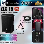 EV Electro-Voice ZLX-15 G2 1000W 15" Passive Speaker -  Each /  Pair ( ZLX-15 / ZLX 15 )