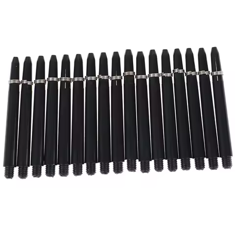 50Pcs/lot 48mm Nylon Dart Shafts 2BA Screw Thread Plastic Darts Rod Stems Darts Accessories For 2BA 