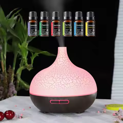 Air Humidifiers Fragrance Essential Oils Diffuser with Remote Control for Home Ultrasonic Cool Mist 