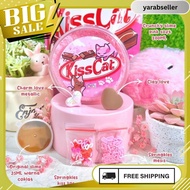 Valentine Kiss Cat Crunchy Slime By Slime Bintaro || Chocolate Slime || Valentine's Slime || Crunchy