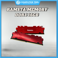 Ramsta Desktop Memory 8gb/16GB ram Ddr4 3200mhz for for unit only
