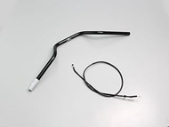 Hurricane H719-072B European Type 3 Handle Set, Black, Z650RS (22- ER650M/R)