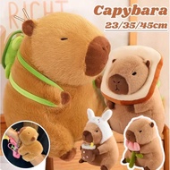 Capybara Plush Toy Patung Lembut Capybara Comel 35cm/55cm/90cm | Bantal Peluk Stuffed Animal Gift Ha